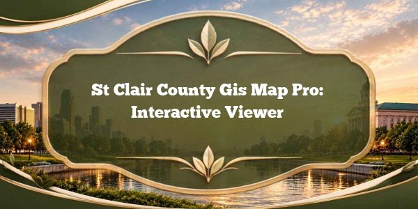 St Clair County Gis Map Pro: Interactive Viewer